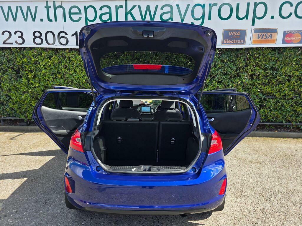 Ford Fiesta 1.0T Ecoboost Titanium Euro 6 S S HW67HWF Blue #2