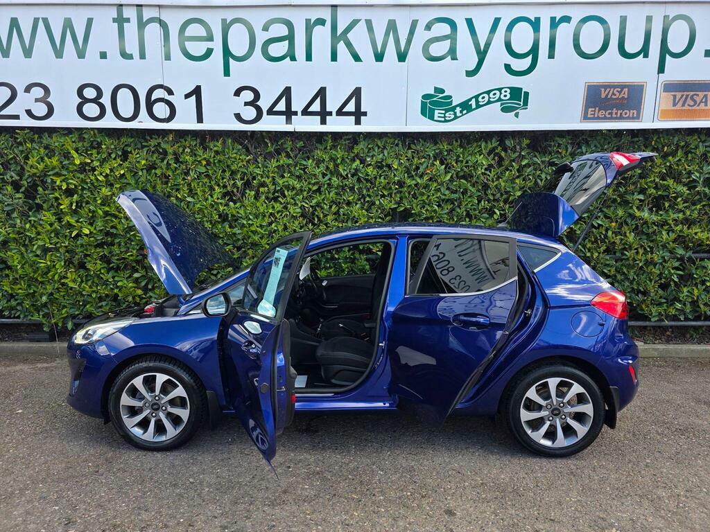 Ford Fiesta 1.0T Ecoboost Titanium Euro 6 S S HW67HWF Blue #4