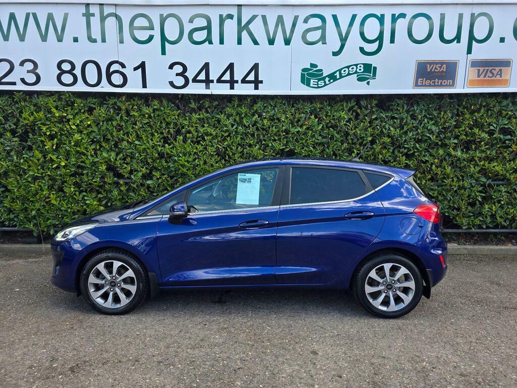 Ford Fiesta 1.0T Ecoboost Titanium Euro 6 S S HW67HWF Blue #3