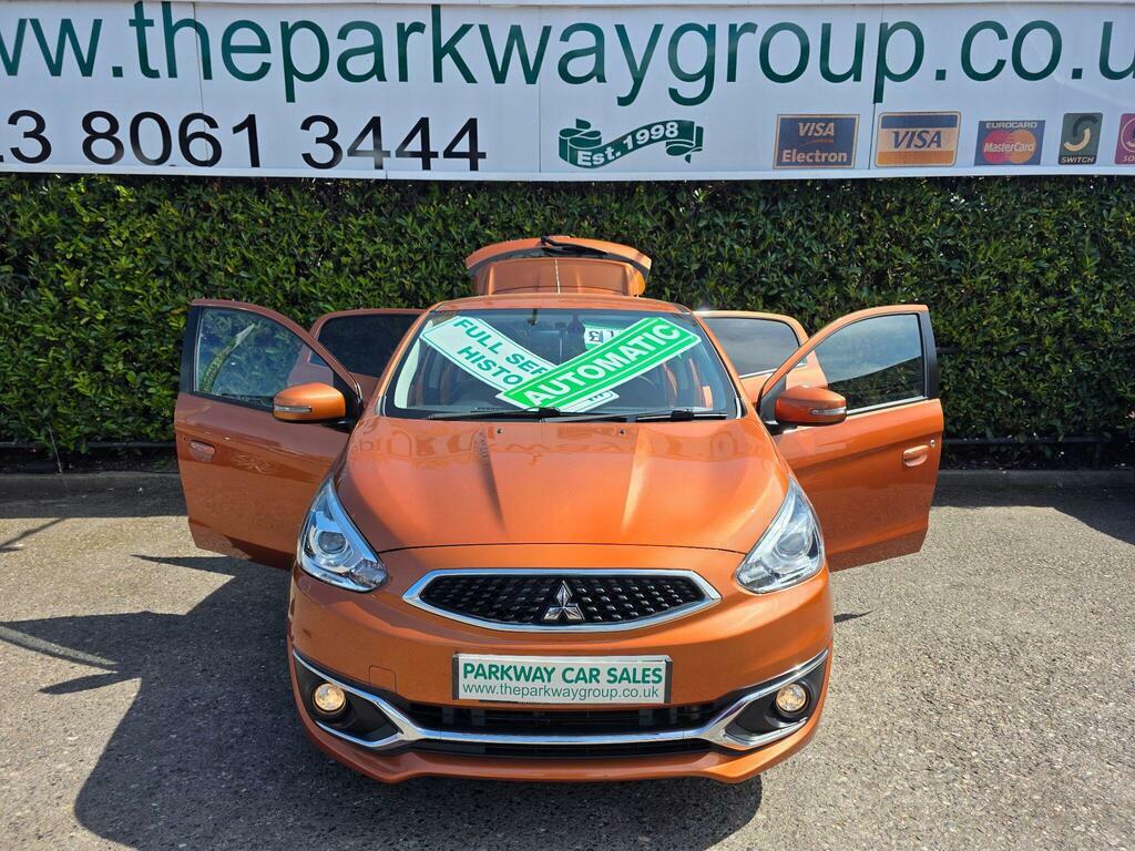 Mitsubishi Mirage 1.2 4 Cvt Euro 6 S S Brown