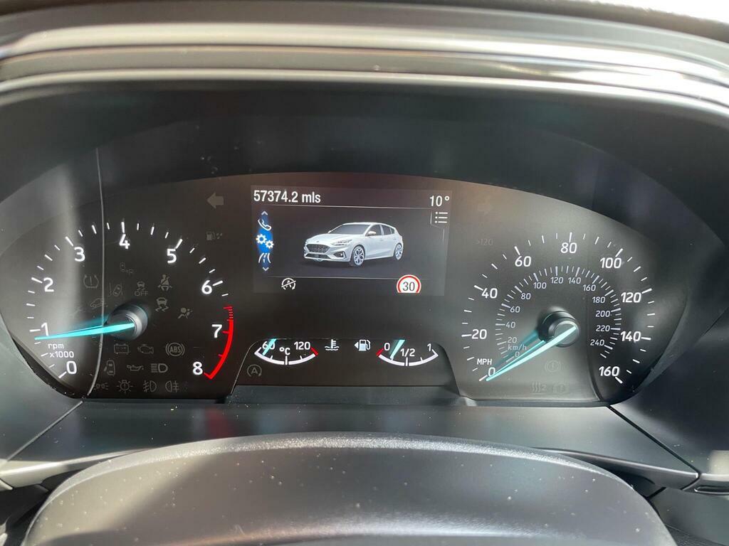 Ford Focus 1.0T Ecoboost St-line X Euro 6 S S LN68HUP Black #4
