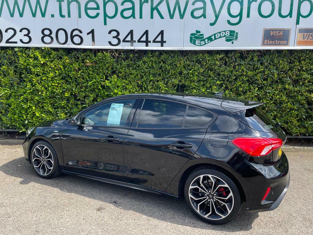 Ford Focus 1.0T Ecoboost St-line X Euro 6 S S LN68HUP Black #3