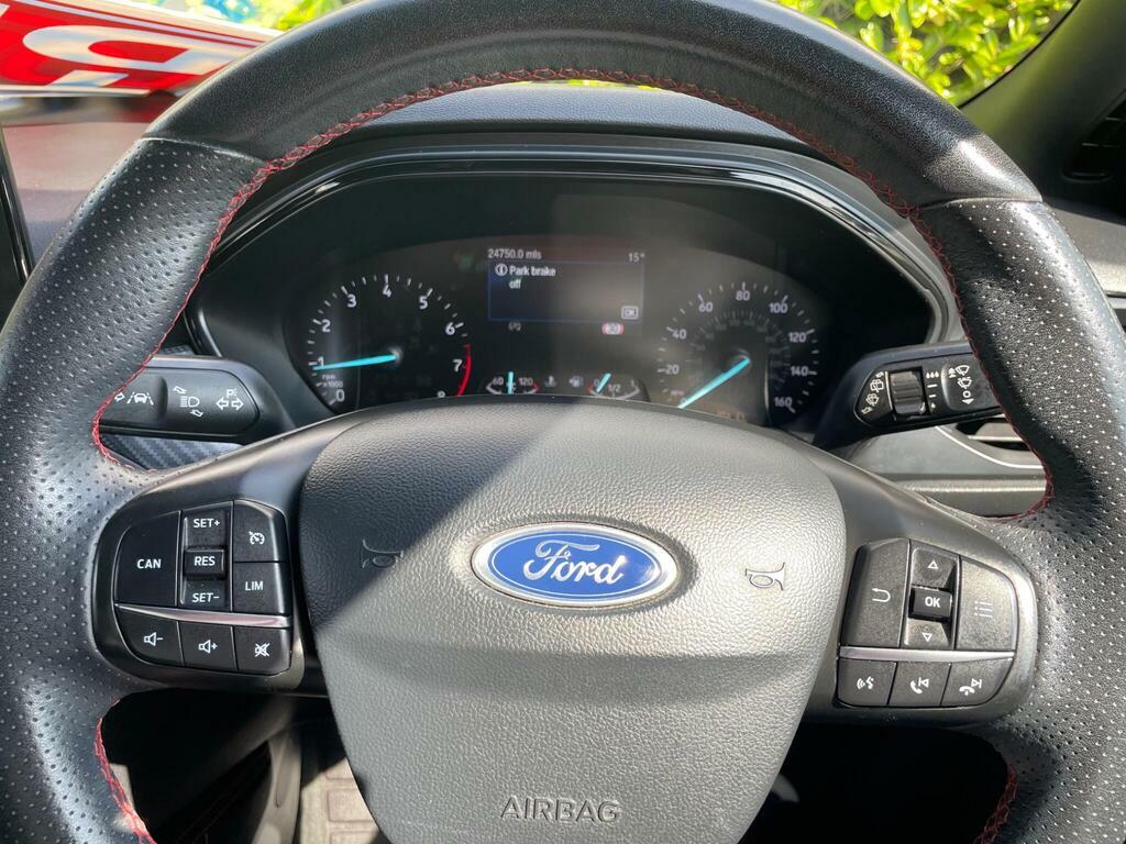 Ford Focus 1.0T Ecoboost St-line X Euro 6 S S BM19NZK Blue #5