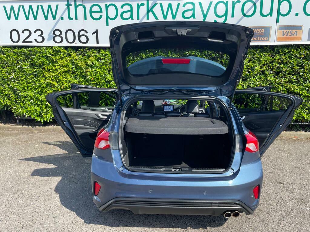 Ford Focus 1.0T Ecoboost St-line X Euro 6 S S BM19NZK Blue #3