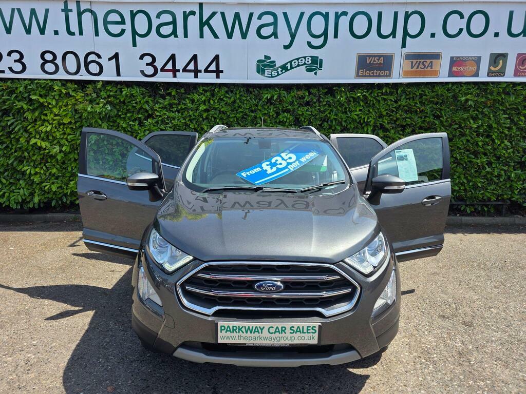Ford Ecosport 1.0T Ecoboost Titanium Euro 6 S S HG68RXH Grey #2
