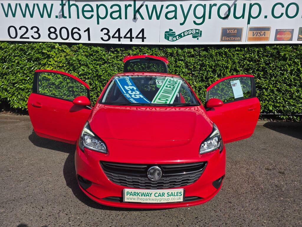 Vauxhall Corsa 1.4I Ecotec Griffin Euro 6 Red
