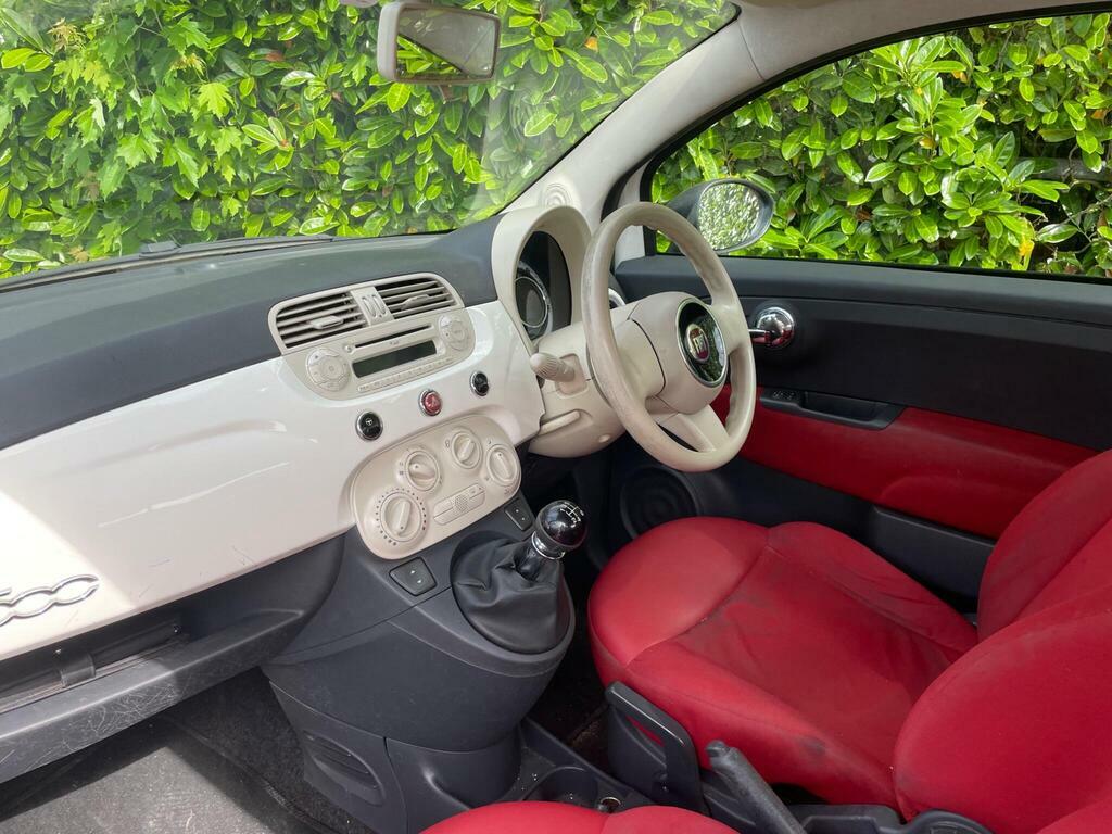 Fiat 500 1.2 Lounge Euro 4 Red #2