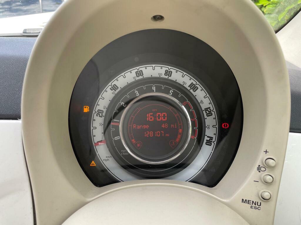 Fiat 500 1.2 Lounge Euro 4 Red #5