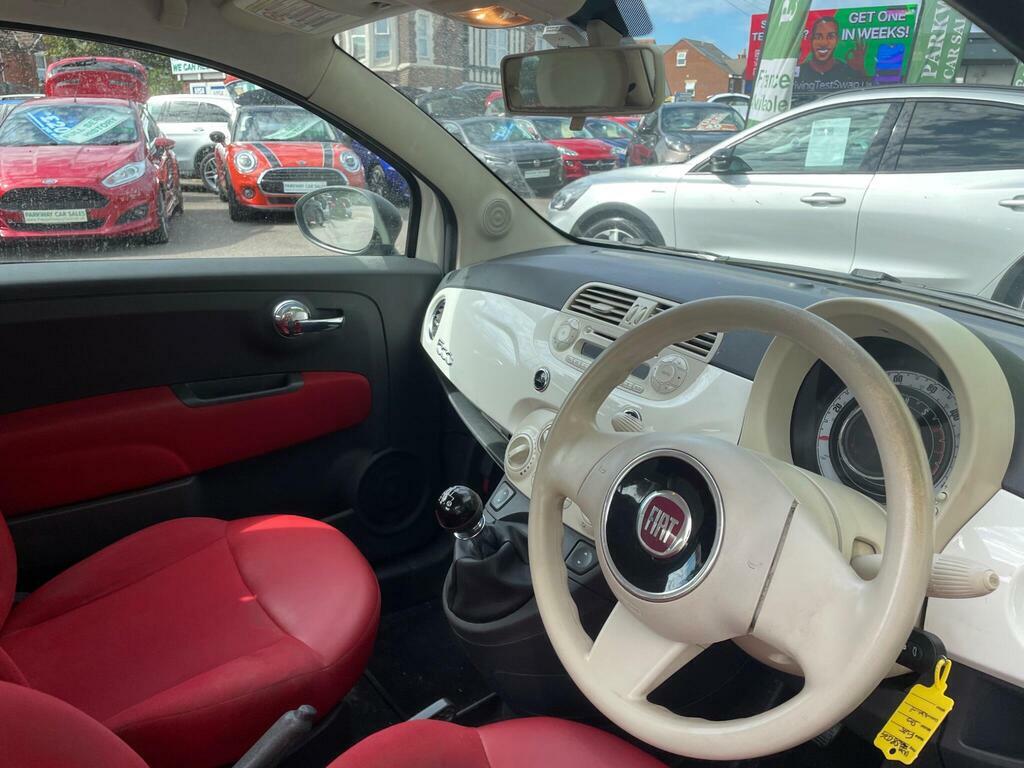 Fiat 500 1.2 Lounge Euro 4 Red #1