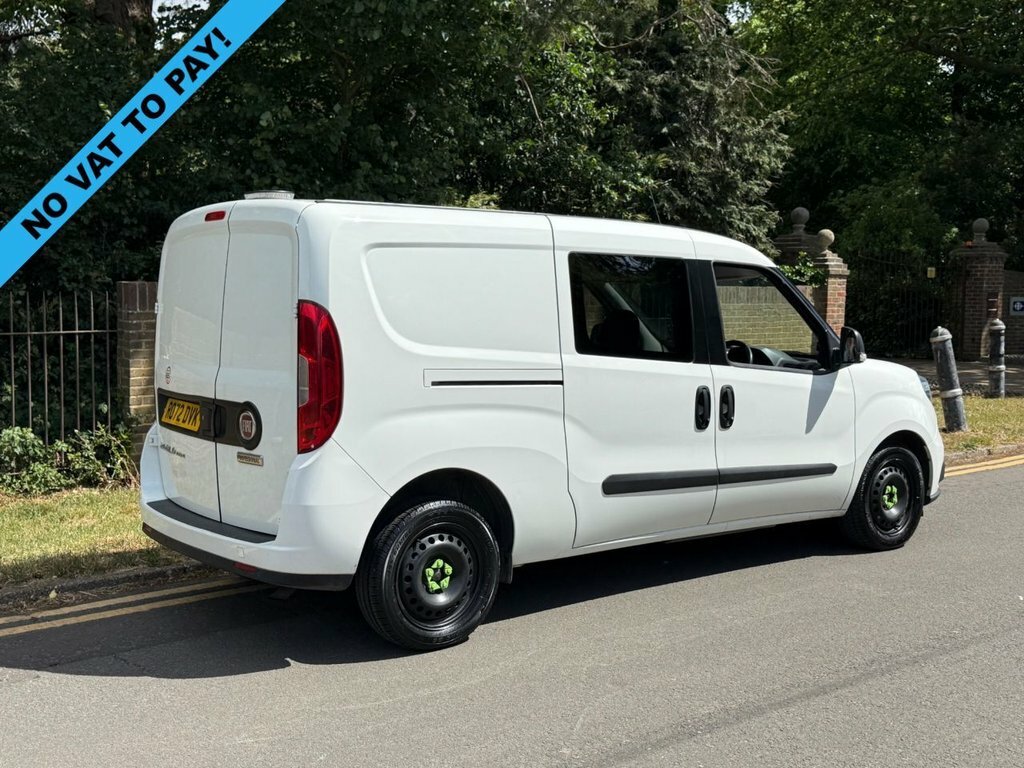 Fiat Doblo 1.6L Maxi Tecnico 6Dr RO72DVK White #6