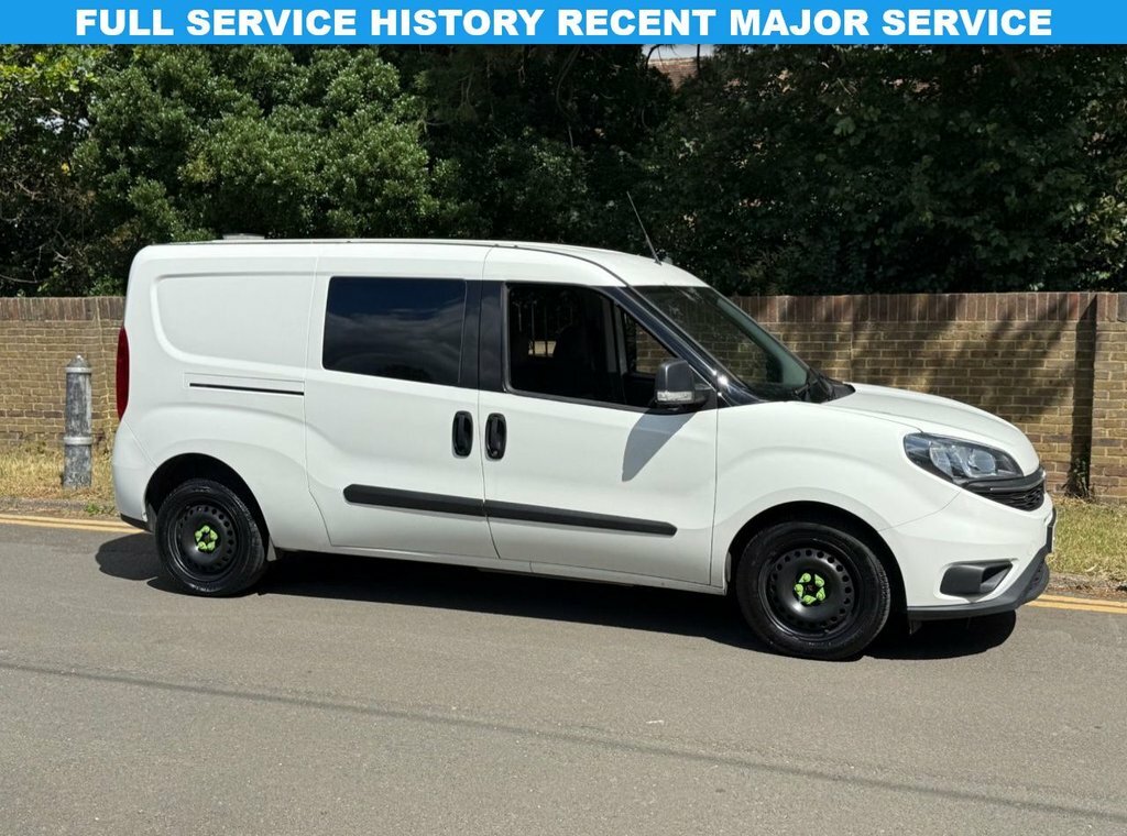 Fiat Doblo 1.6L Maxi Tecnico 6Dr RO72DVK White #4