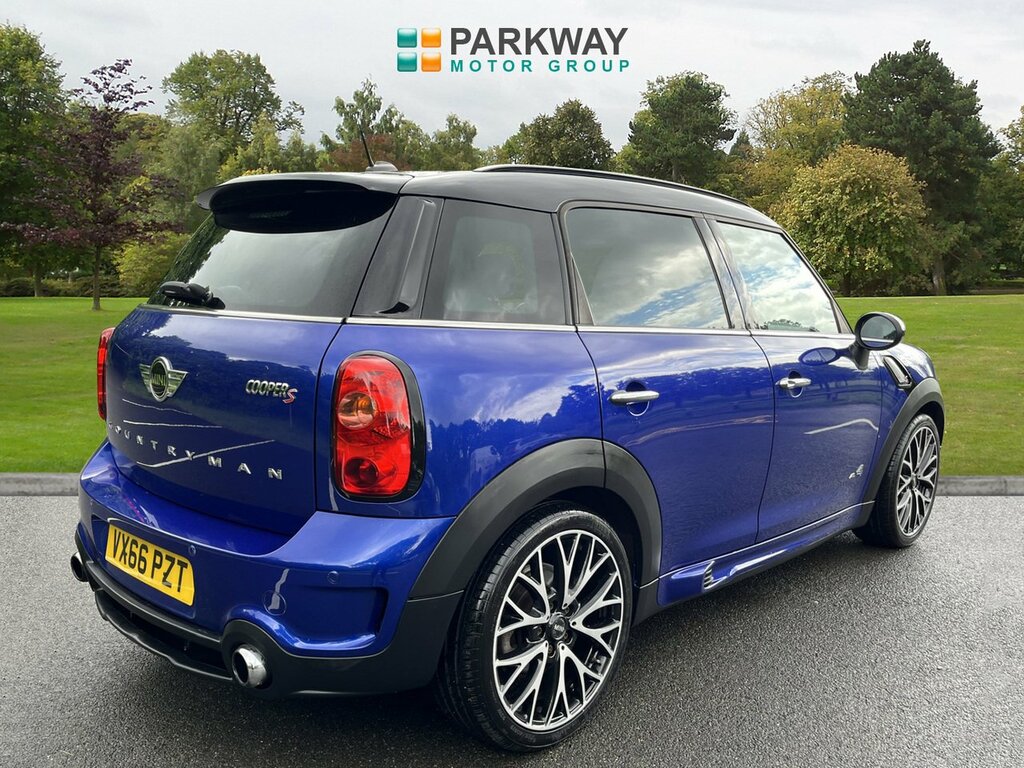 Mini Countryman Suv VX66PZT Blue #4