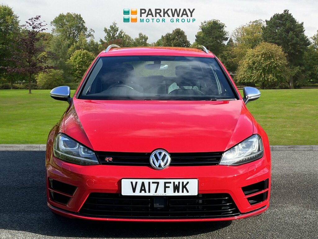 Volkswagen Golf Estate VA17FWK Red #2