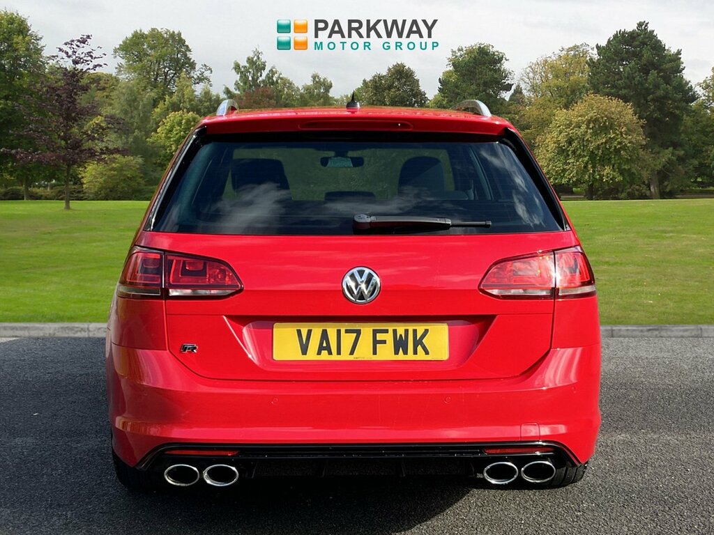 Volkswagen Golf Estate VA17FWK Red #5