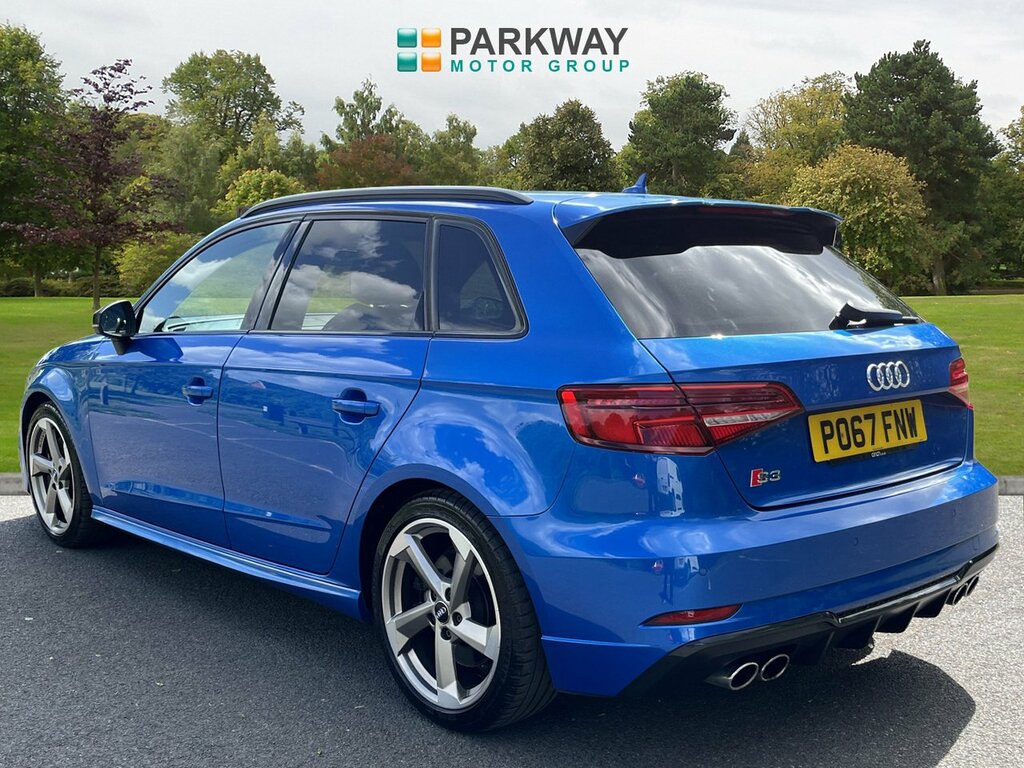 Audi S3 Hatchback PO67FNW Blue #6