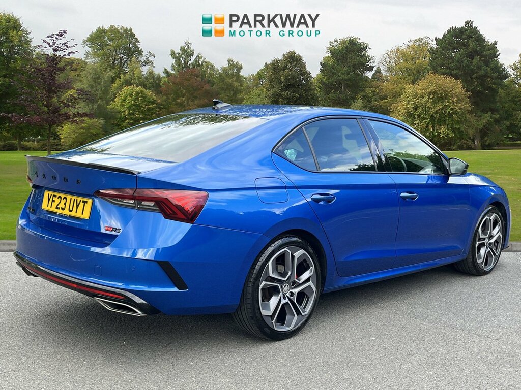 Skoda Octavia Hatchback YF23UYT Blue #4
