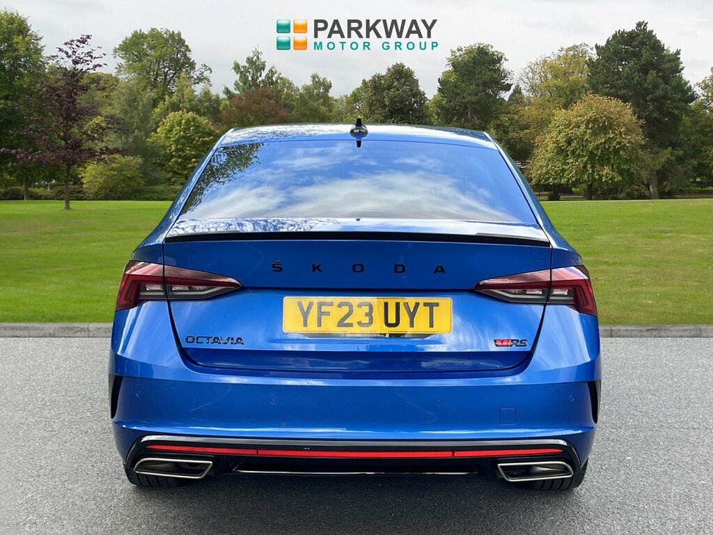 Skoda Octavia Hatchback YF23UYT Blue #5