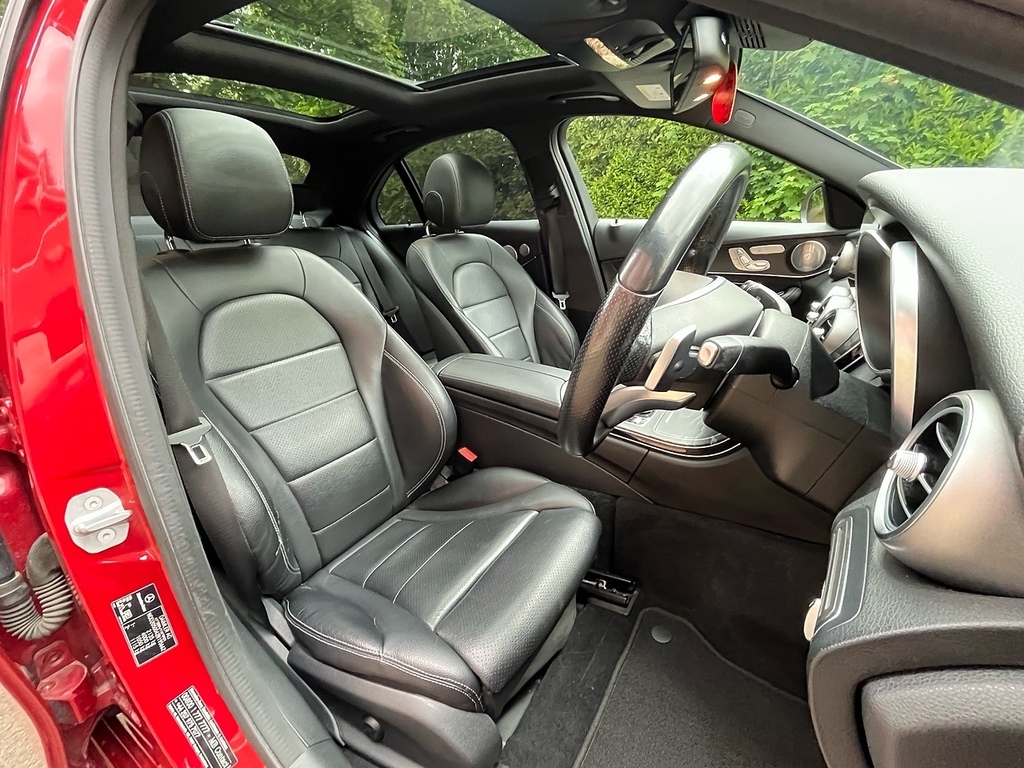 Mercedes-Benz C Class Saloon BK66BYP Red #4