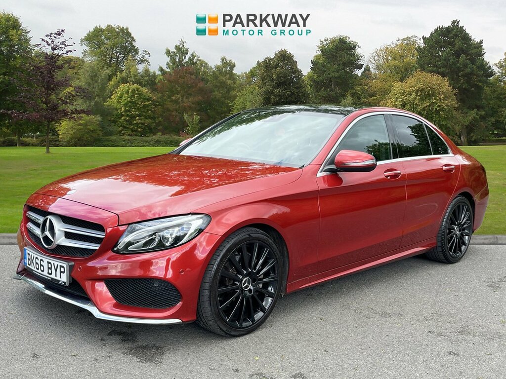 Mercedes-Benz C Class Saloon BK66BYP Red #3