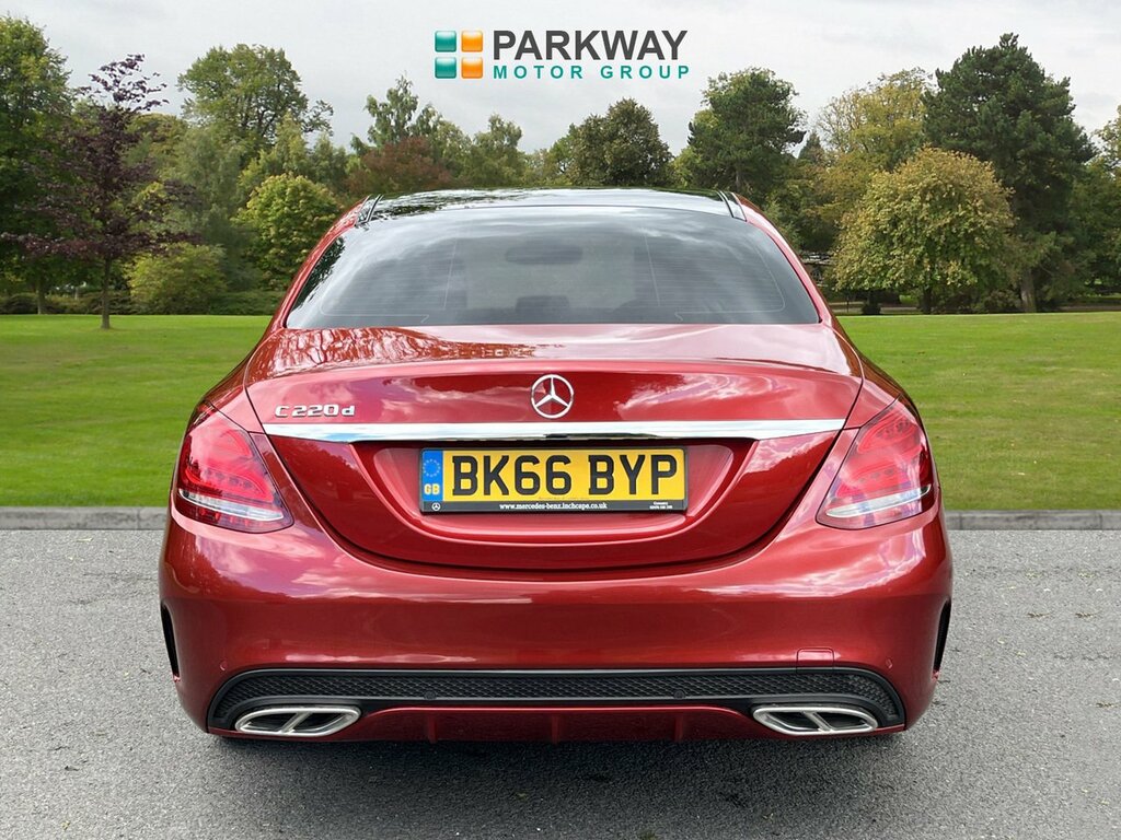 Mercedes-Benz C Class Saloon BK66BYP Red #6