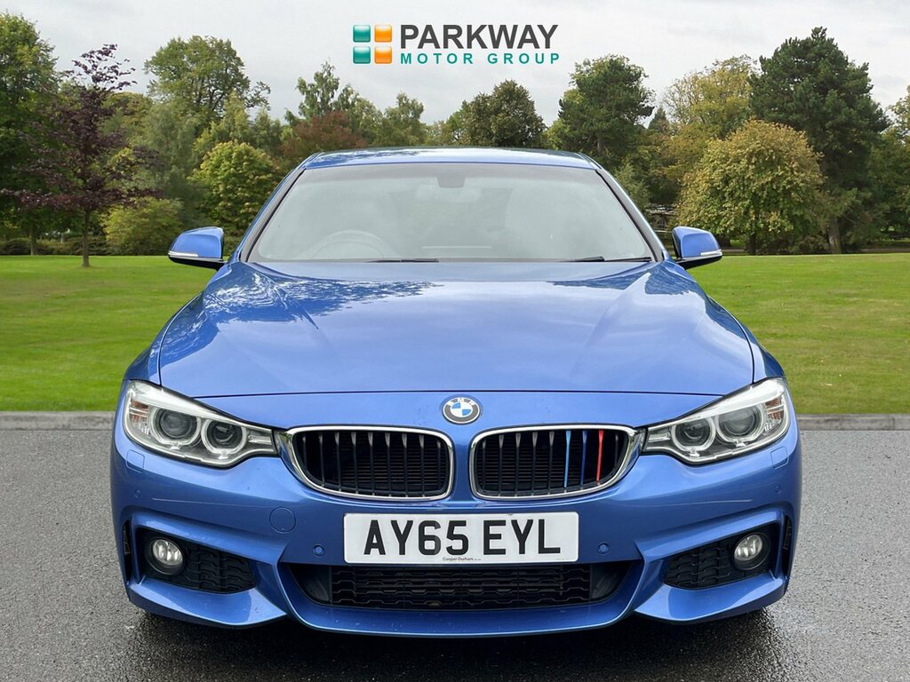 BMW 4 Series Gran Coupe Hatchback AY65EYL Blue #2