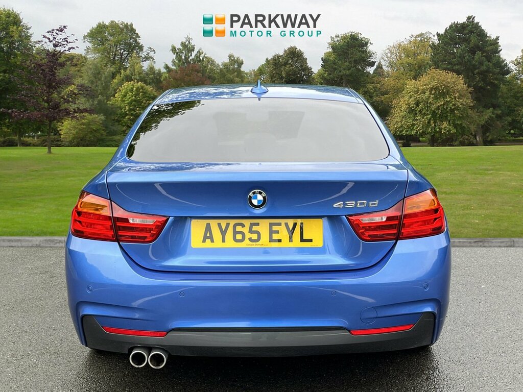 BMW 4 Series Gran Coupe Hatchback AY65EYL Blue #5