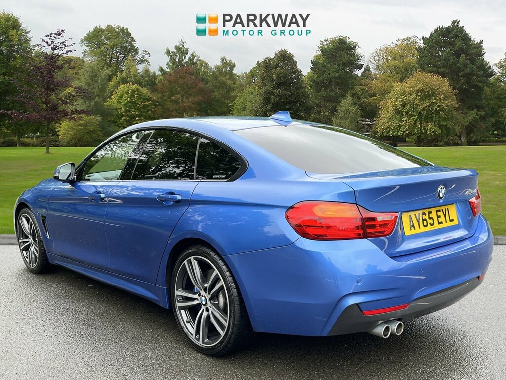 BMW 4 Series Gran Coupe Hatchback AY65EYL Blue #6
