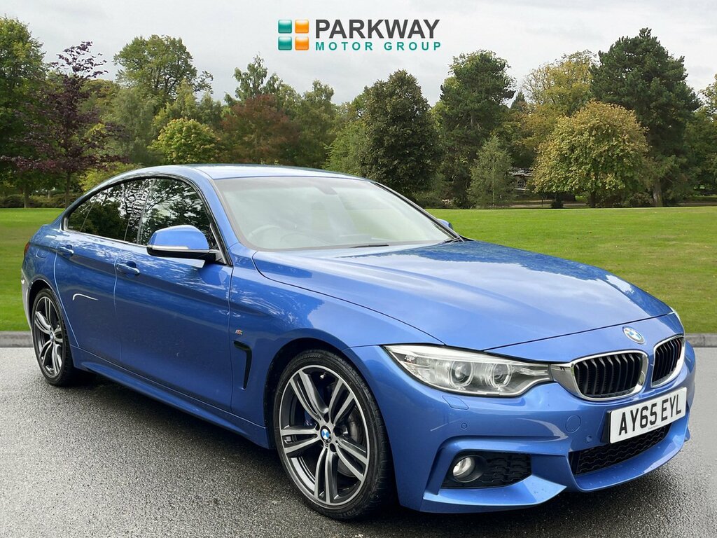 BMW 4 Series Gran Coupe Hatchback Blue