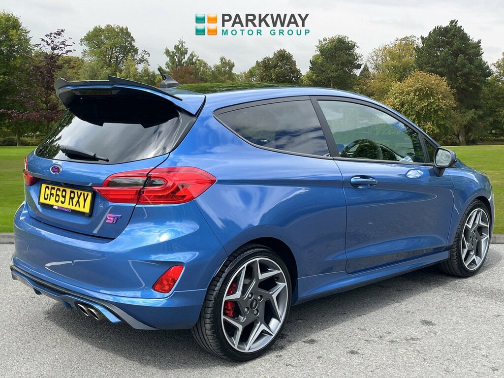 Ford Fiesta Hatchback GF69RXY Blue #4