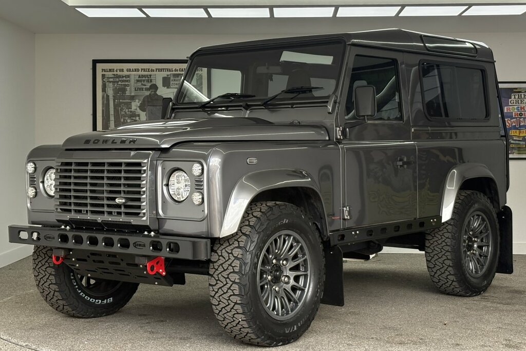 Land Rover Defender 90 Bowler Fast Road LG64LVW Grey #3