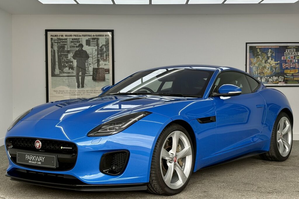 Jaguar F-Type 2.0 Dynamic-r Coupe EF67LHD Blue #4