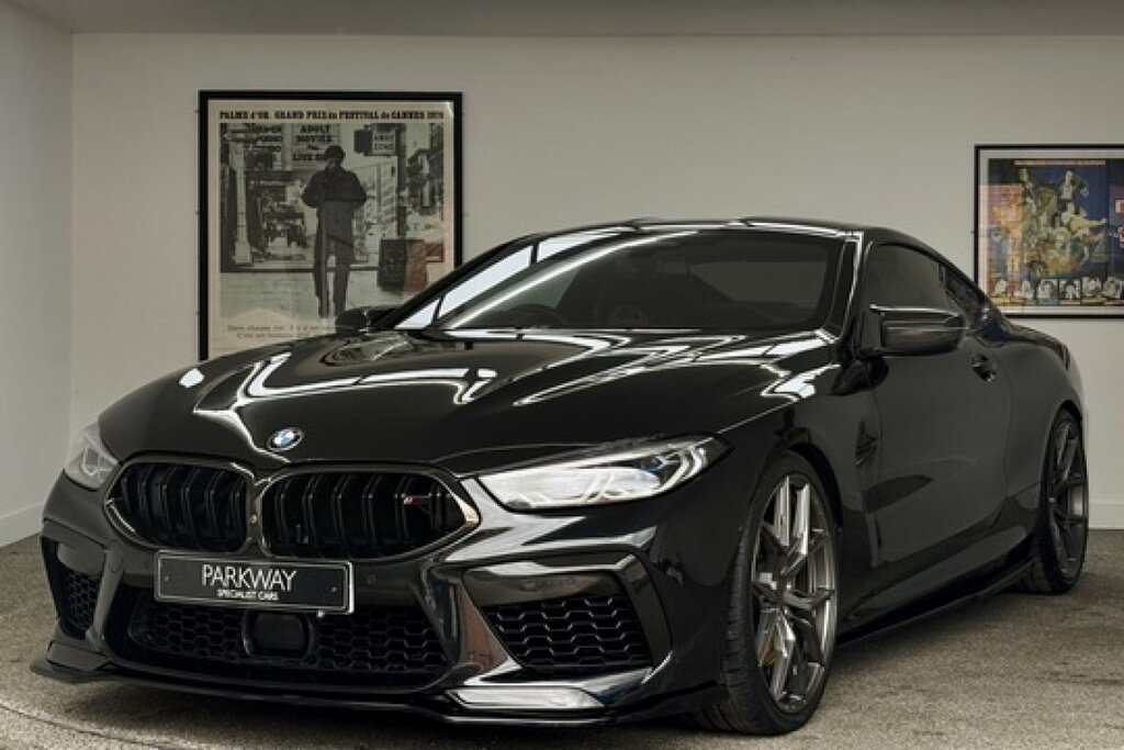 BMW M8 4.4 V8 Ultimate Package Coupe Blue #3
