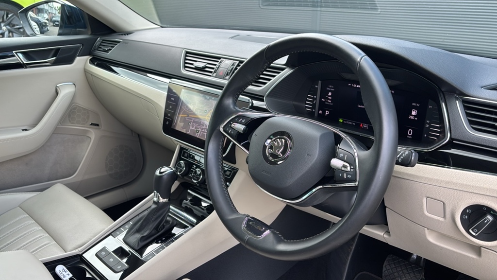 Skoda Superb 2.0 Tdi Cr 200 Laurin Klement Dsg 200 Ps Blue #6