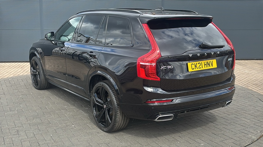 Volvo XC90 2.0 B5d 235 R Design Awd Geartronic 235 Ps CK21HNV Black #3