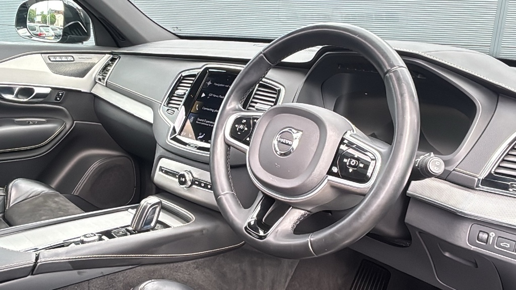 Volvo XC90 2.0 T8 Recharge Phev R Design Awd 390 Ps GJ71ZTT Black #5