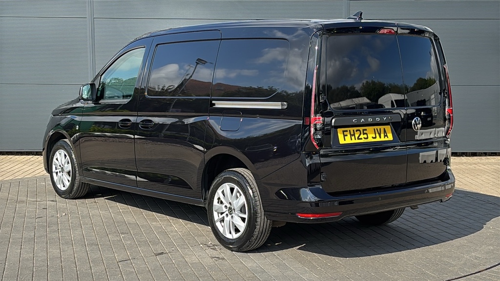 Volkswagen Caddy 2.0 Tdi 122Ps Commerce Pro Van Dsg Tech Pack 12 FH25JVA Black #3