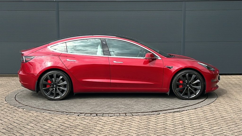 Tesla Model 3 Performance Awd Performance Upgrade 45 BU70XGE Red #4