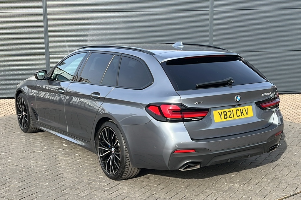 BMW 5 Series 530D Xdrive Mht M Sport Tech Pack 286 Blue #3