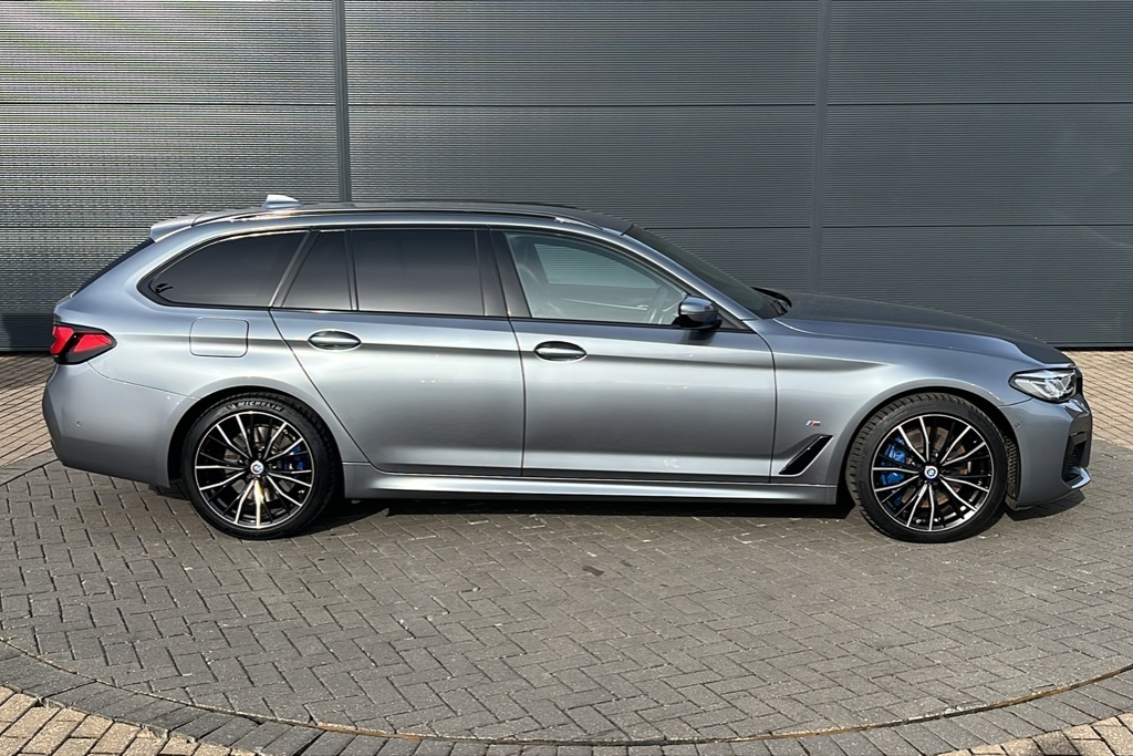 BMW 5 Series 530D Xdrive Mht M Sport Tech Pack 286 Blue #4