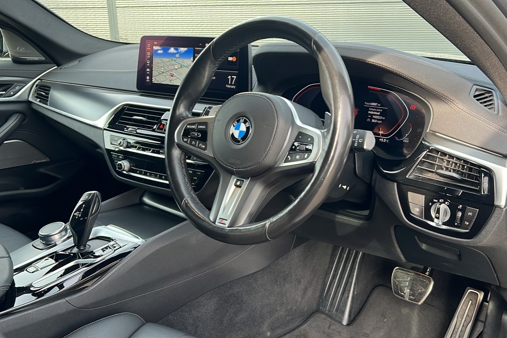 BMW 5 Series 530D Xdrive Mht M Sport Tech Pack 286 Blue #6