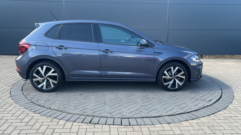 Volkswagen Polo 1.0 Tsi 115 R-line Dsg 115 Ps LD74JXE Grey #4