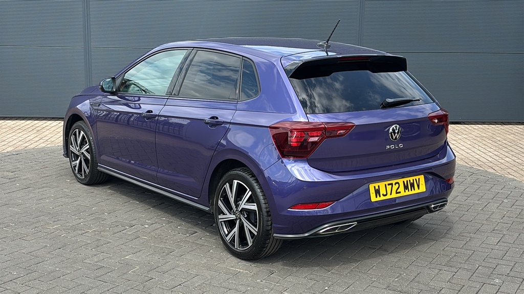 Volkswagen Polo 1.0 Tsi R-line 95 Ps WJ72MWV Purple #3