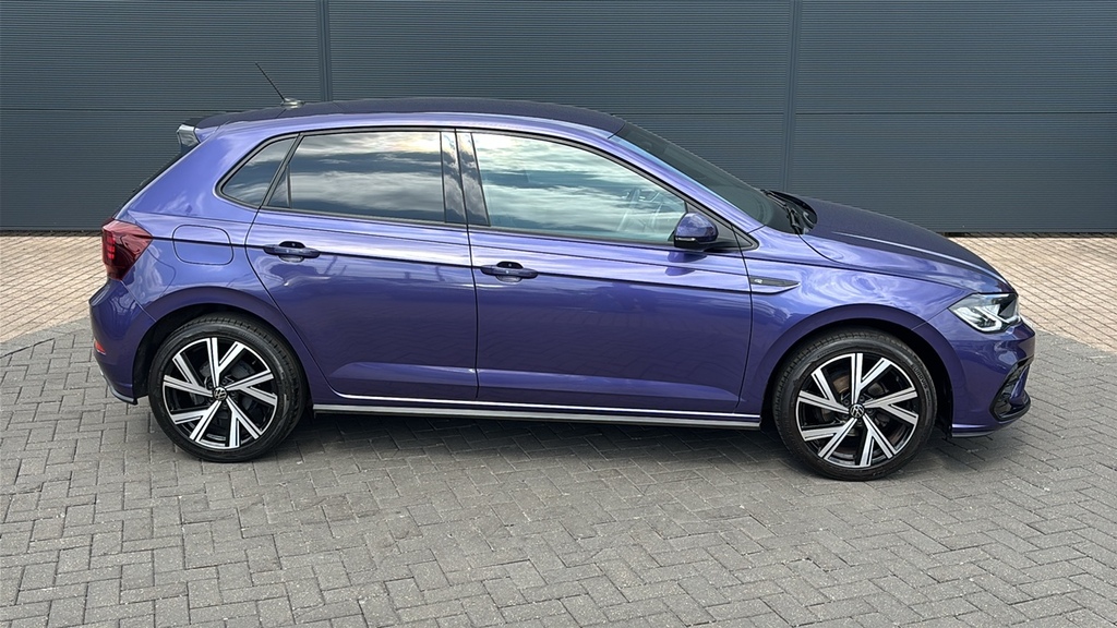 Volkswagen Polo 1.0 Tsi R-line 95 Ps WJ72MWV Purple #4
