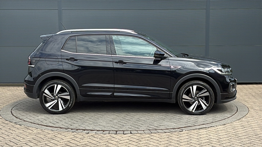 Volkswagen T-Cross 1.0 Tsi 110 R-line Dsg 110 Ps FH23YLR Black #4