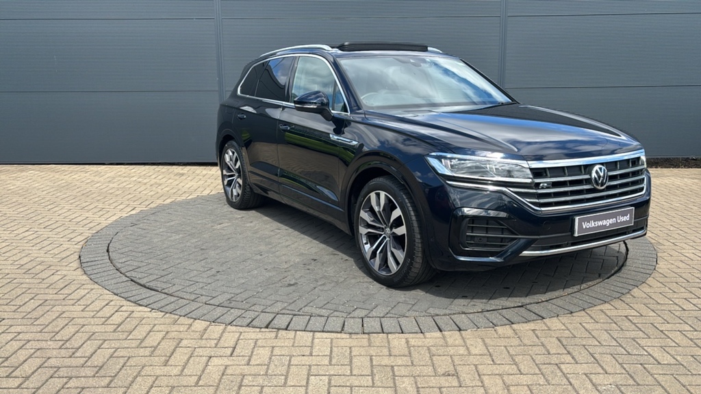 Volkswagen Touareg 3.0 V6 Tdi 4Motion R-line Tech Tip 286 P Blue