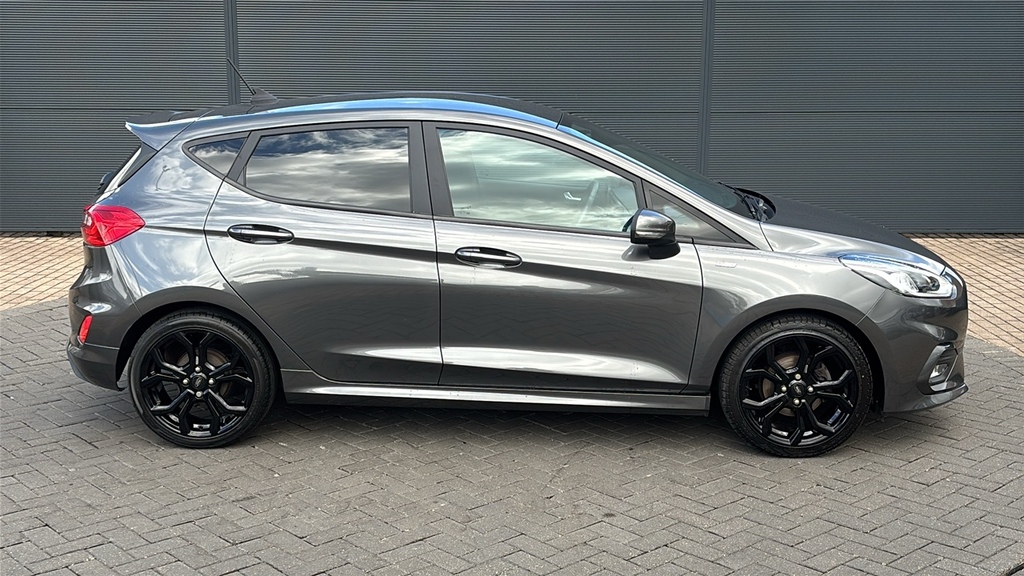Ford Fiesta 1.0 Ecoboost 95 St-line Edition 95 Ps PJ21OWW Grey #4