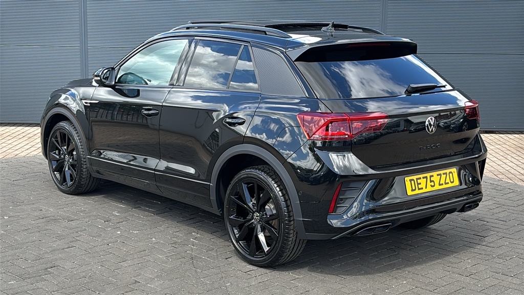 Volkswagen T-Roc 1.5 Tsi Black Edition Plus Dsg 150 Ps DE75ZZO Black #3