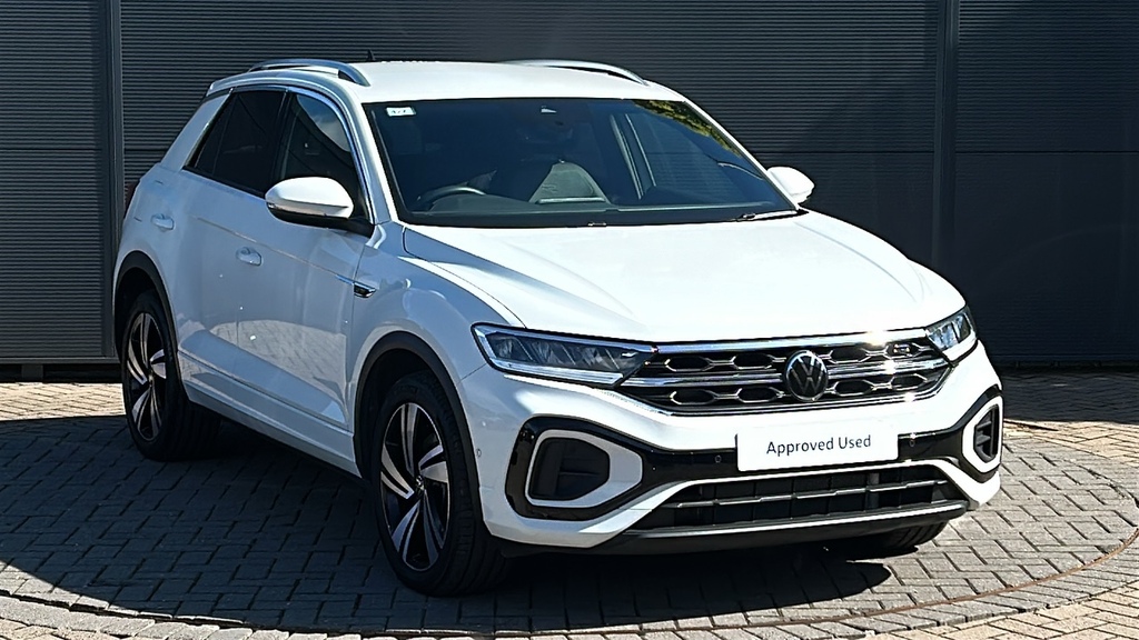 Volkswagen T-Roc 2.0 Tdi 150 Evo R-line Dsg 150 Ps White