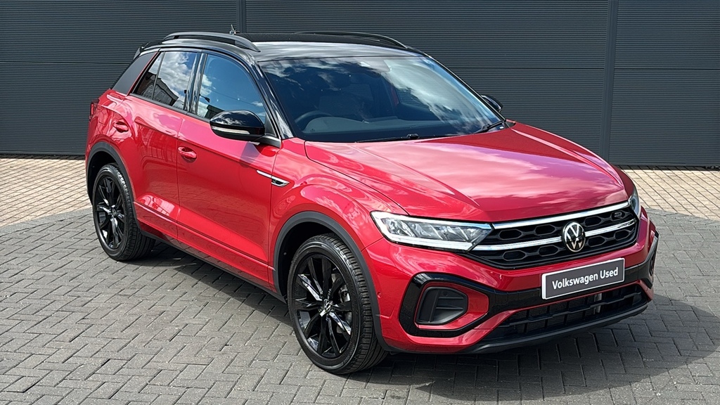 Volkswagen T-Roc 1.5 Tsi R-line Dsg 150 Ps FN23UTX Red