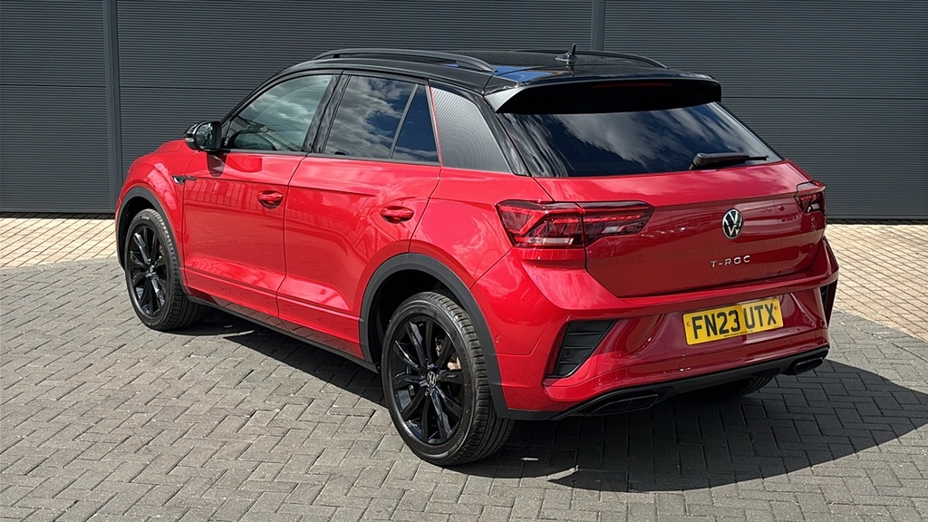 Volkswagen T-Roc 1.5 Tsi R-line Dsg 150 Ps FN23UTX Red #3